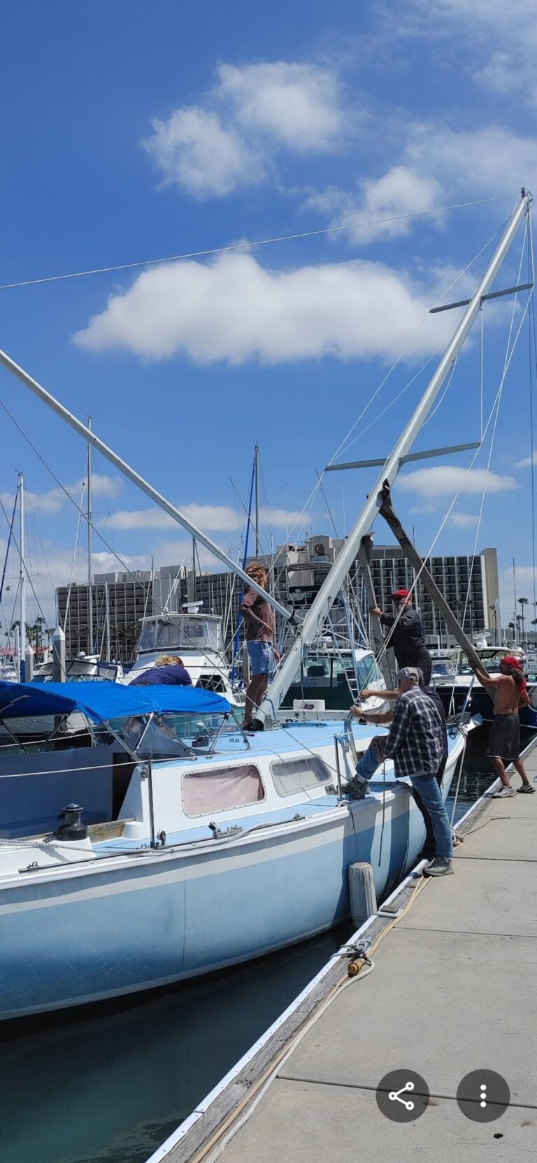 Mast Stepping